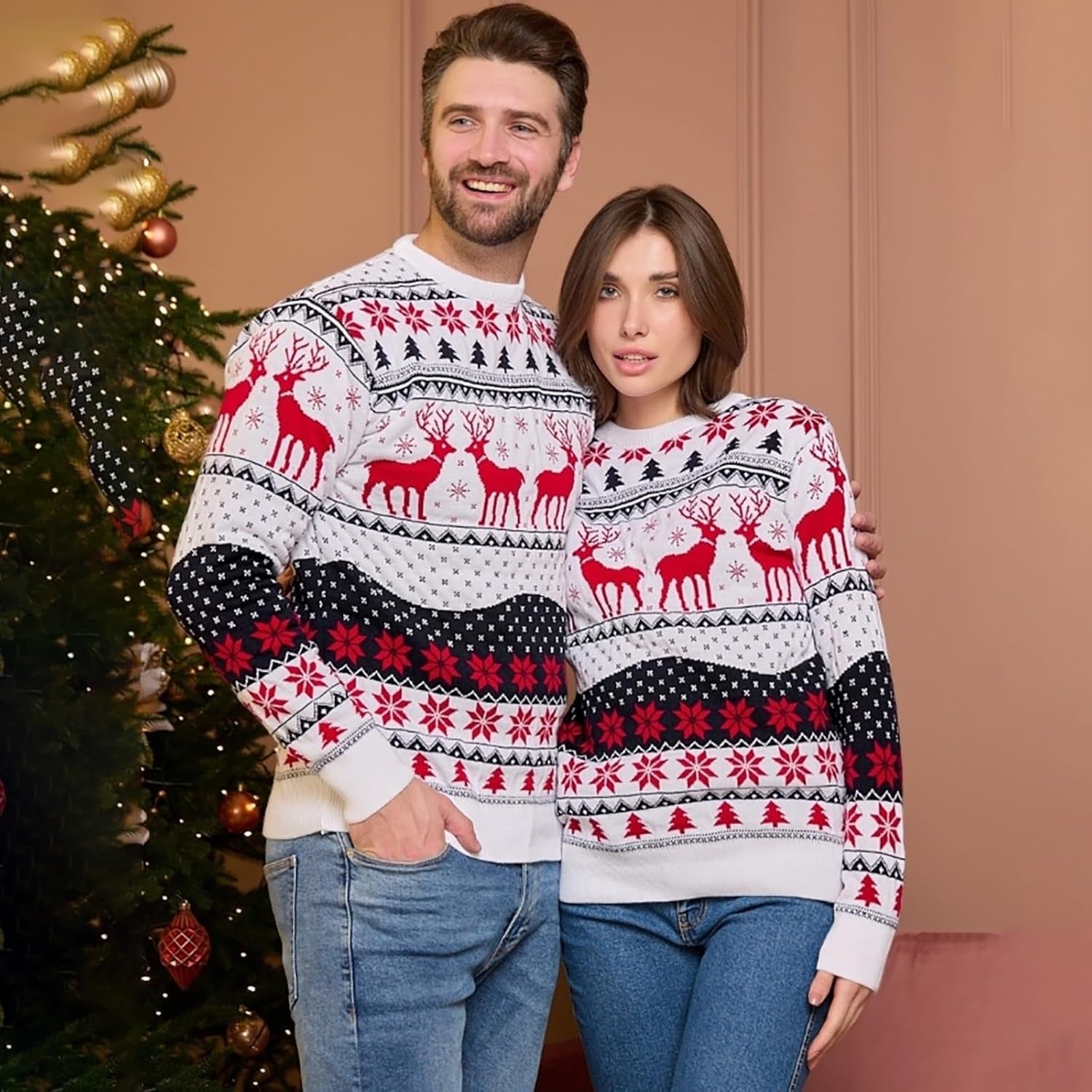 Warm Wishes Christmas Jumper