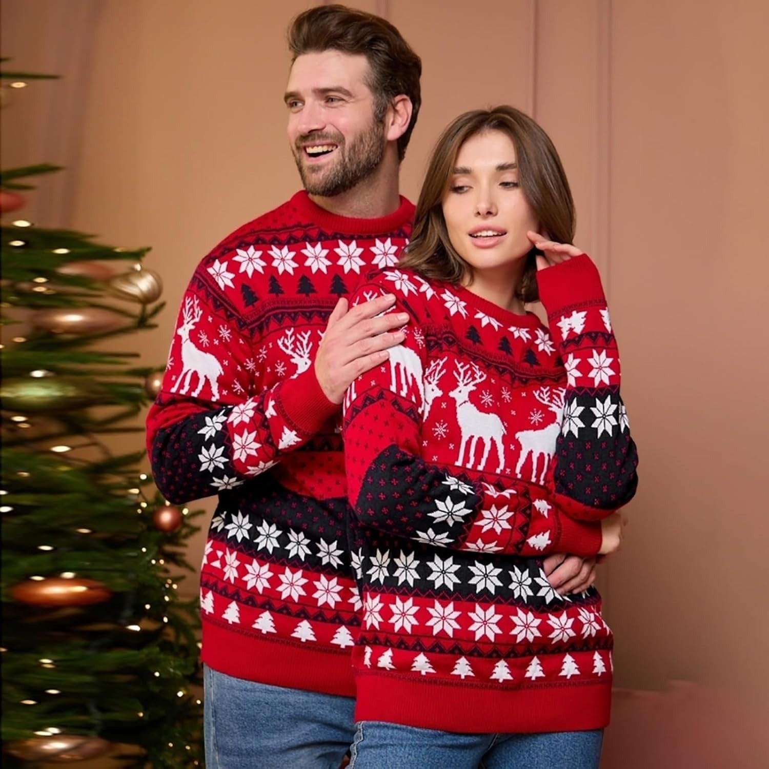 Warm Wishes Christmas Jumper